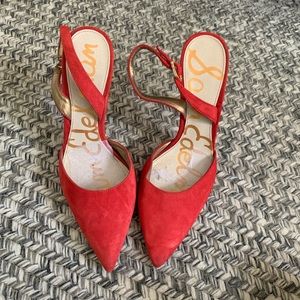 Red Sam Edelman heels